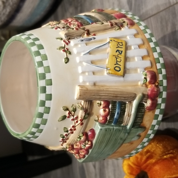 Yankee Candle Harvest Candle Topper only f/22oz candles excellent condition - Picture 2 of 10